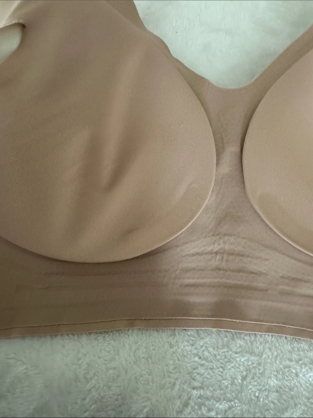 2 Seamless Nude Wireless Comfort Bras